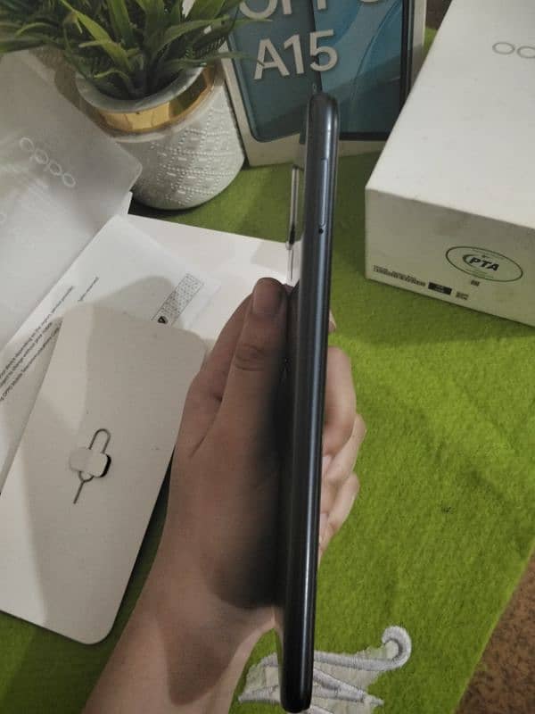 Oppo A15 (Blue) (6 months Used) 1