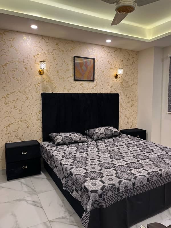 2 Bed Furnished Apartment Available for rent in Gate Mall Faisal Town 9