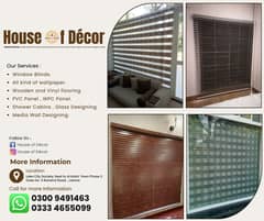 Blinds / Roller Blinds / Zebra Blinds / Office Blinds / Wooden Blinds