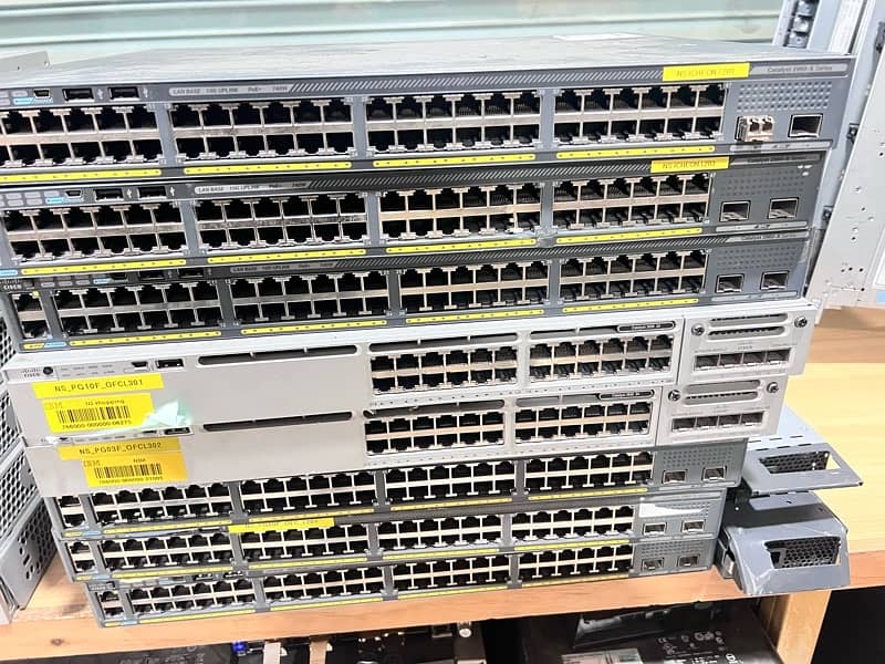 Cisco switches 1G 10G giga and giga poe 0