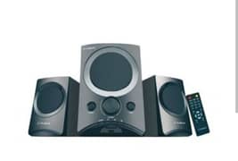 Audionic AD-6500 (USB/ SD / FM REMOTE CONTROL 2.1 SPEAKER)