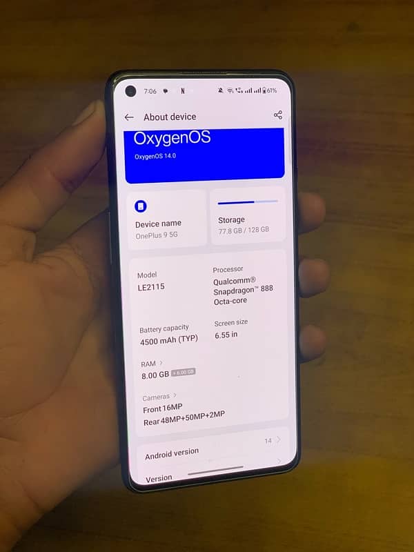 OnePlus 9 (8/128) dual sim ( 03279300081) 6