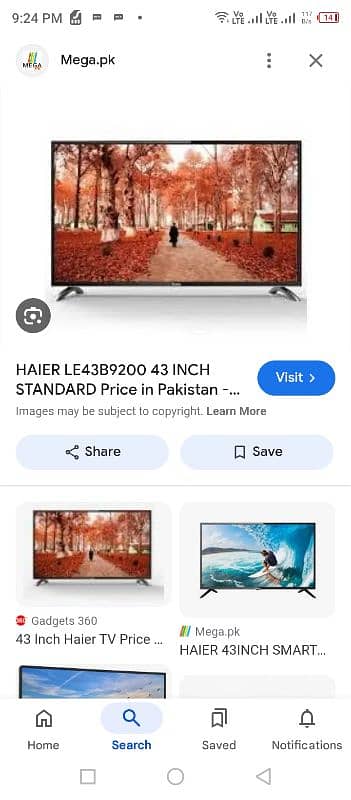 Haier led 43 inch 1