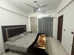 944 sq ft 2 bed furnished apartment El Ceilo Block DHA 2 Islamabad for rent