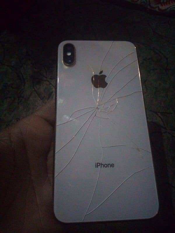 I phone xs max no open no repair exchange possible 03703704175 6