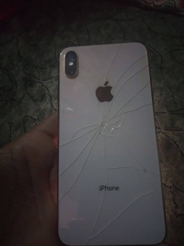 I phone xs max no open no repair exchange possible 03703704175 7