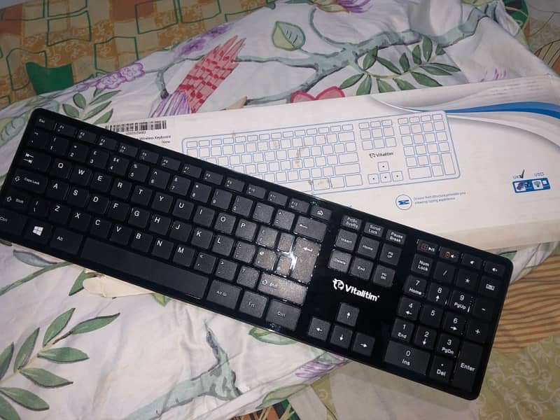 vitalitim wireless ultra slim keyboard 1