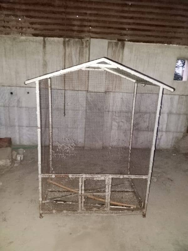 hen and bird cage 3