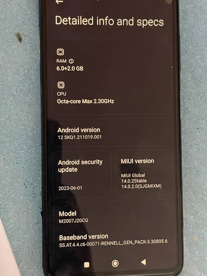 Xiaomi Poco X3 NFC 6+2GB RAM 128GB ROM 5