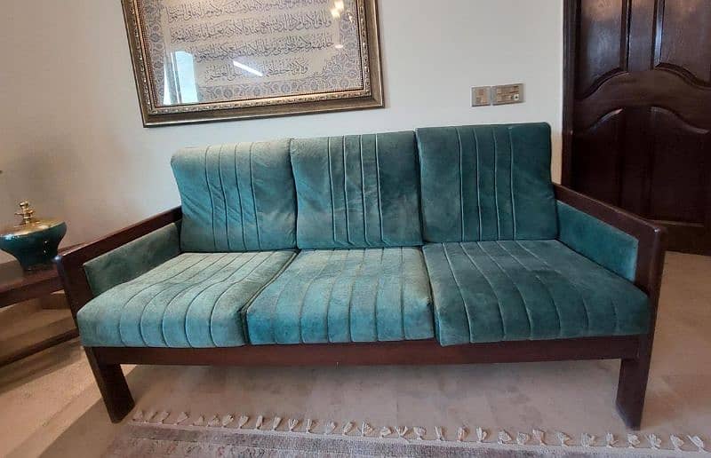 Pure shisham wood 3 seater at reasonable rate 3