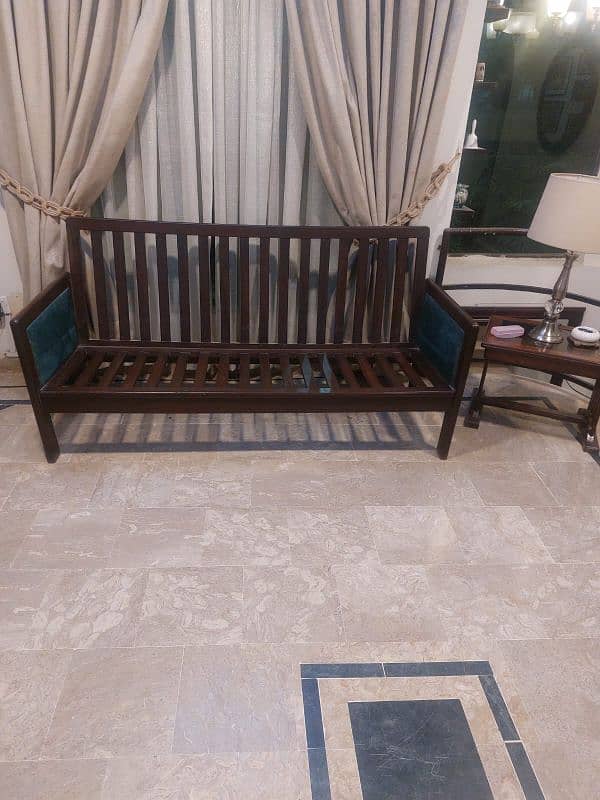 Pure shisham wood 3 seater at reasonable rate 4