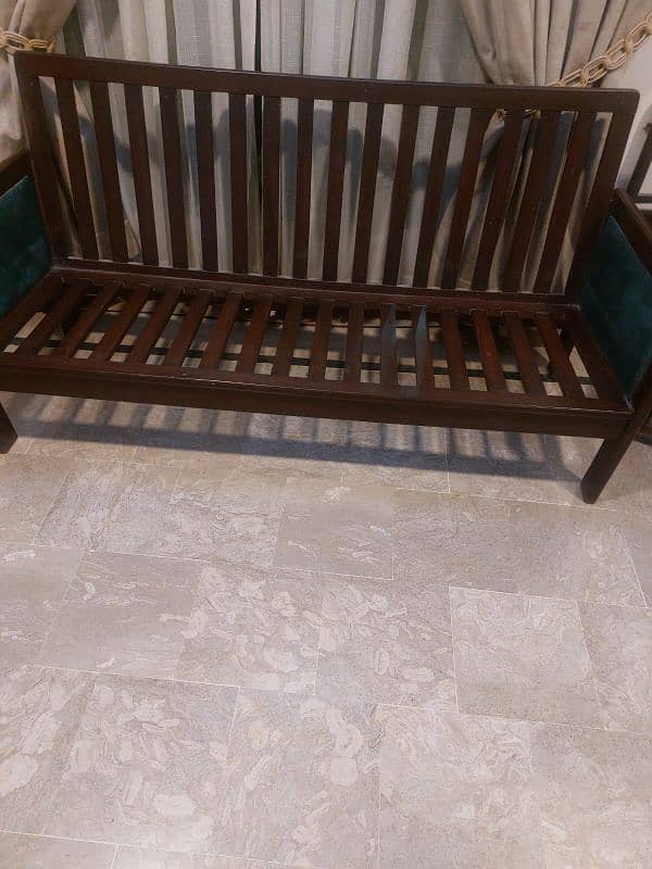 Pure shisham wood 3 seater at reasonable rate 7