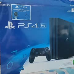 ps4 Pro 1TB with GOD OF WAR 4 and box pack