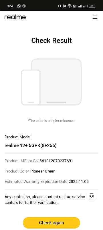 REALME 12+ 5G 8