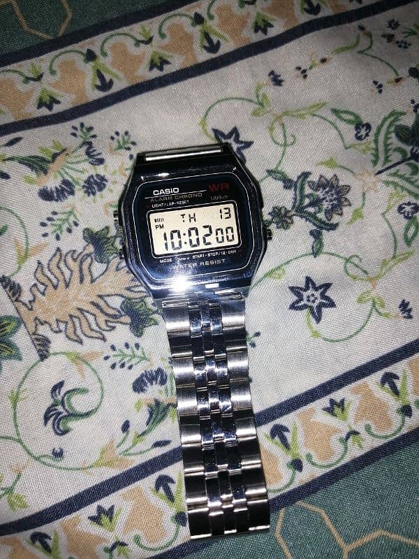 Casio A159w silver 0