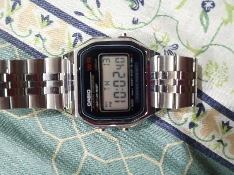 Casio A159w silver 1