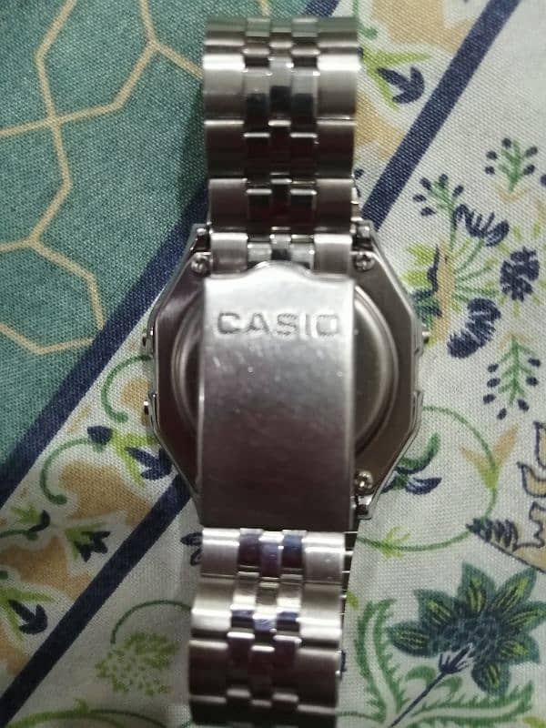 Casio A159w silver 3