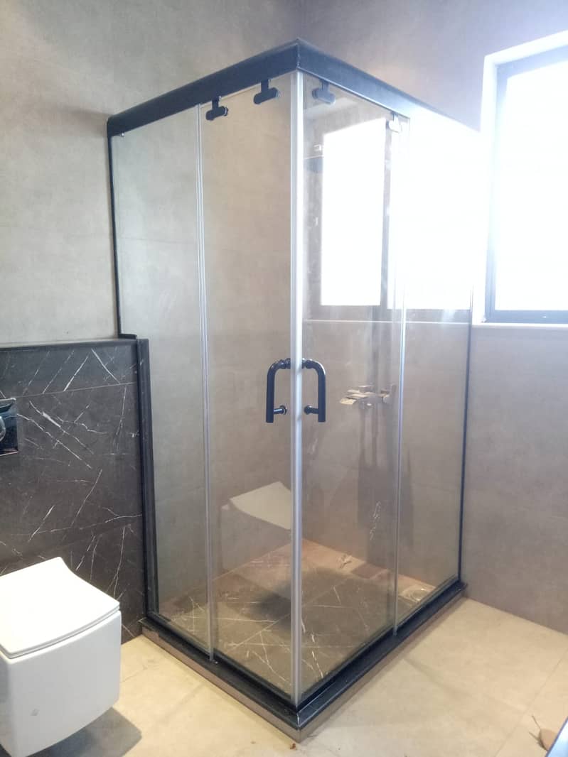 Shower cabins / Aluminum windows / Glass works / Aluminum Door 2