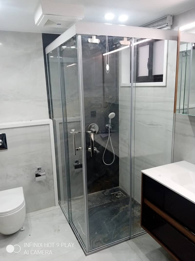 Shower cabins / Aluminum windows / Glass works / Aluminum Door 7