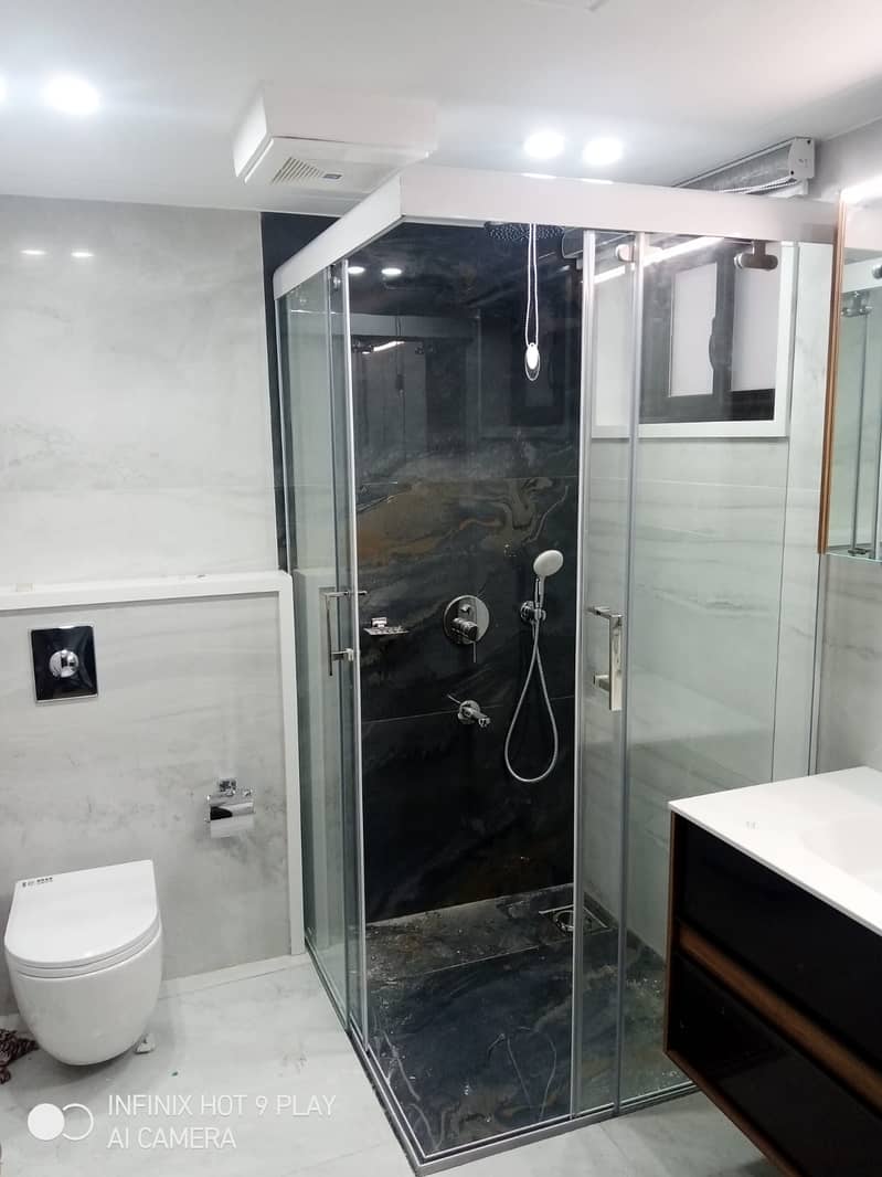 Shower cabins / Aluminum windows / Glass works / Aluminum Door 8