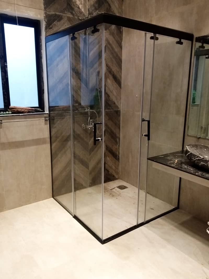 Shower cabins / Aluminum windows / Glass works / Aluminum Door 10