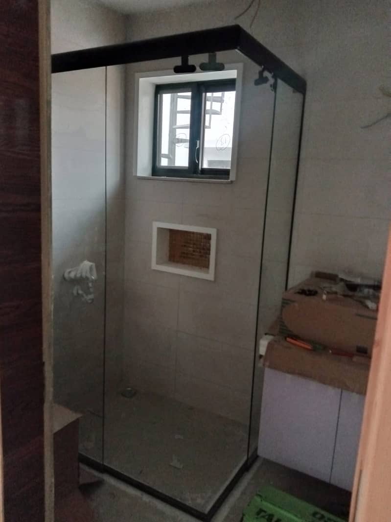 Shower cabins / Aluminum windows / Glass works / Aluminum Door 11