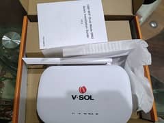 Vsol  2 Antenna Fiber Optic Wifi Router/Modem