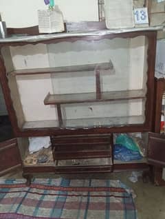 showcase for sale condishion good Lahore jorra pull 03094149808