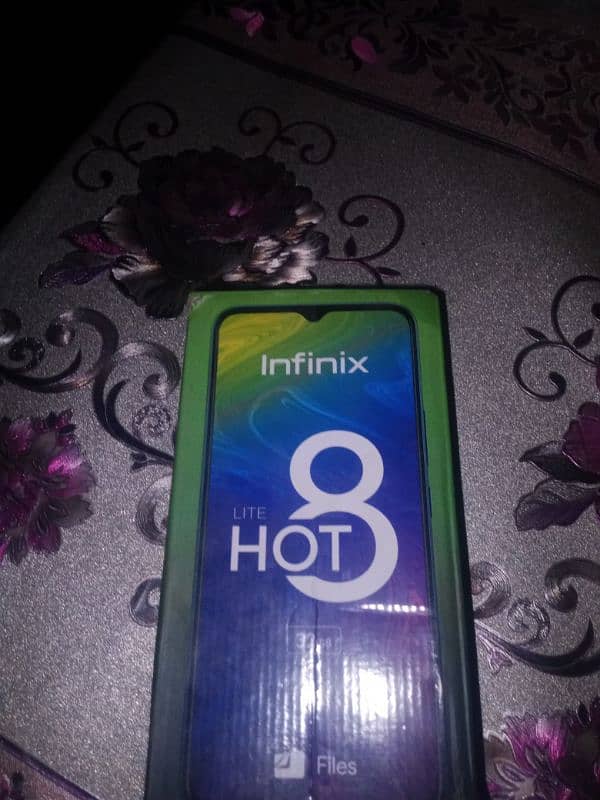 infinix hot 8 all ok total genuine phone hai 2 32 with box chager 4