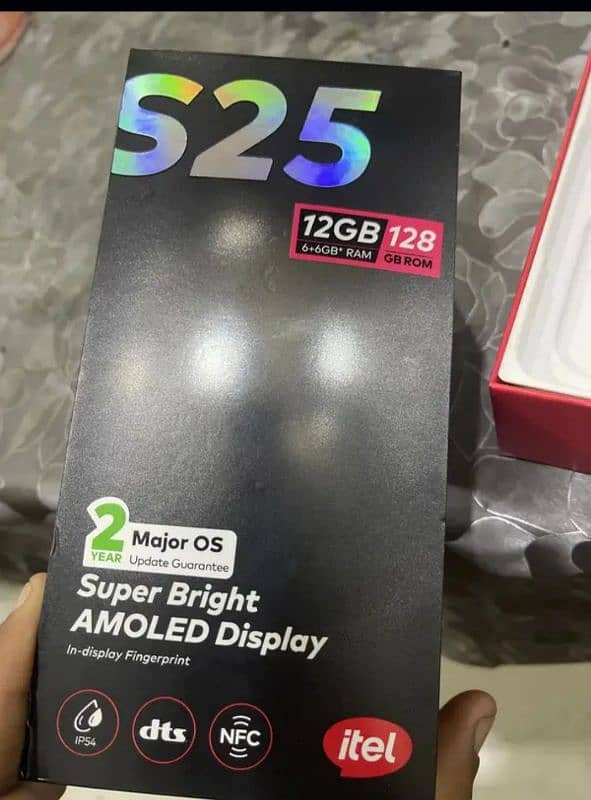 Itel s25 6+6 128gb superamoled display 1