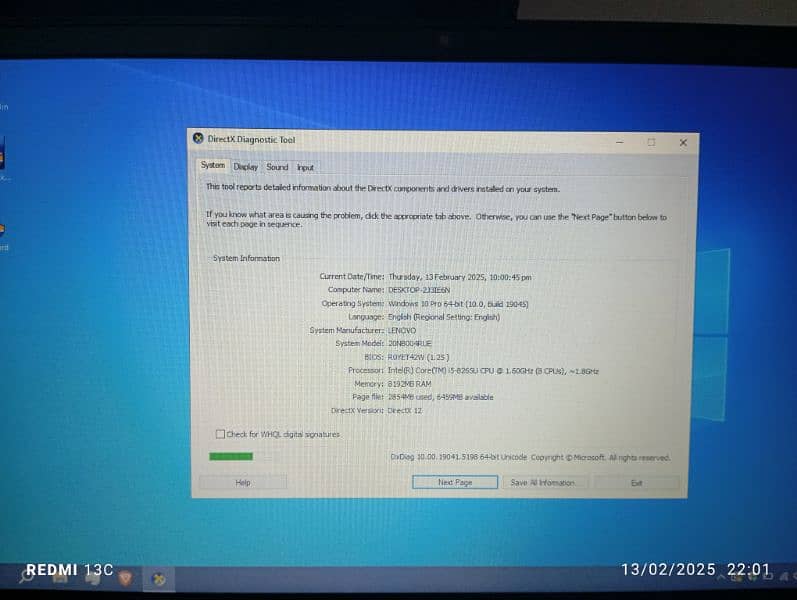 Lenovo Thinkpad E590 10