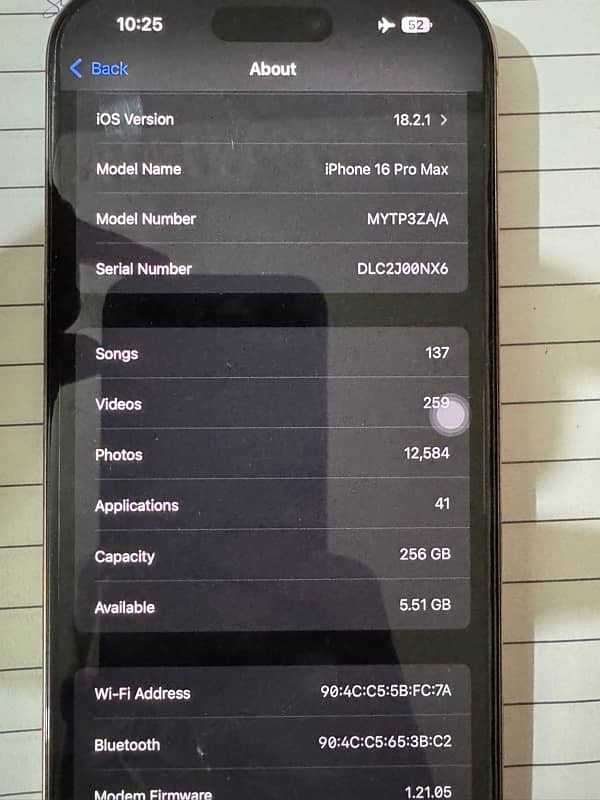 iphone 16 pro max 256gb 3