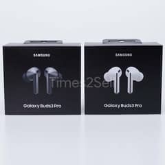 Brandnew box-pack Samsung Buds 3 pro (white and Silver)