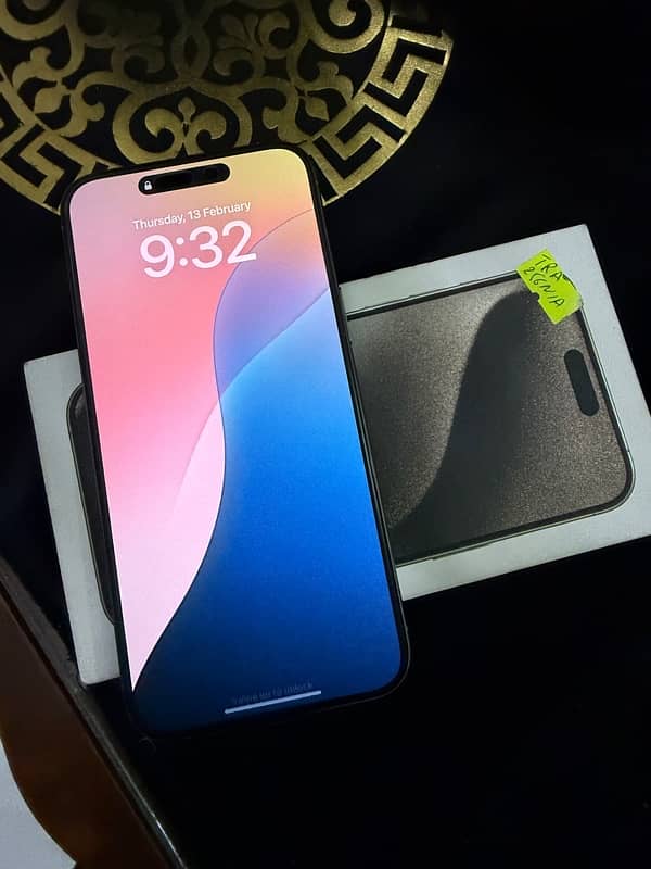 iphone 15 pro max 256gb non pta 10/10 0