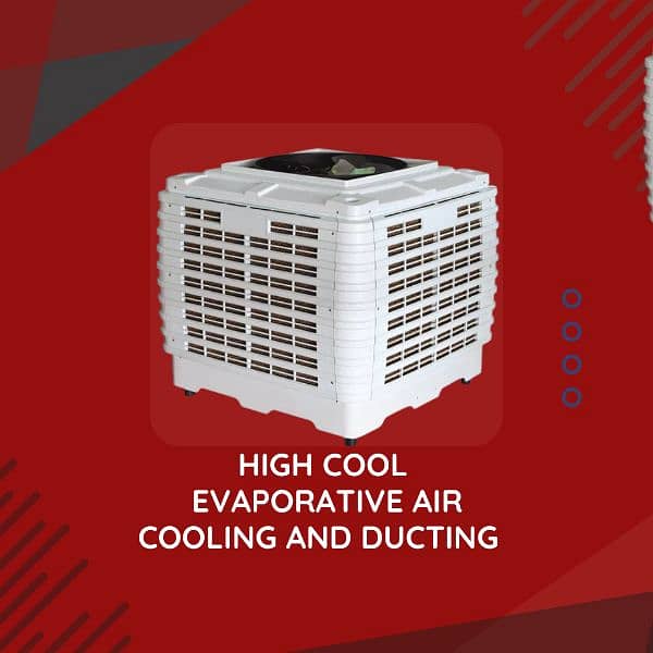 Evaporative air Cooler and Ducting System Energy Saver call03006121281 0