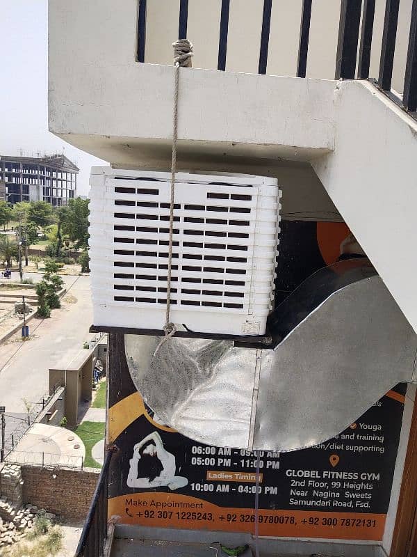 Evaporative air Cooler and Ducting System Energy Saver call03006121281 1