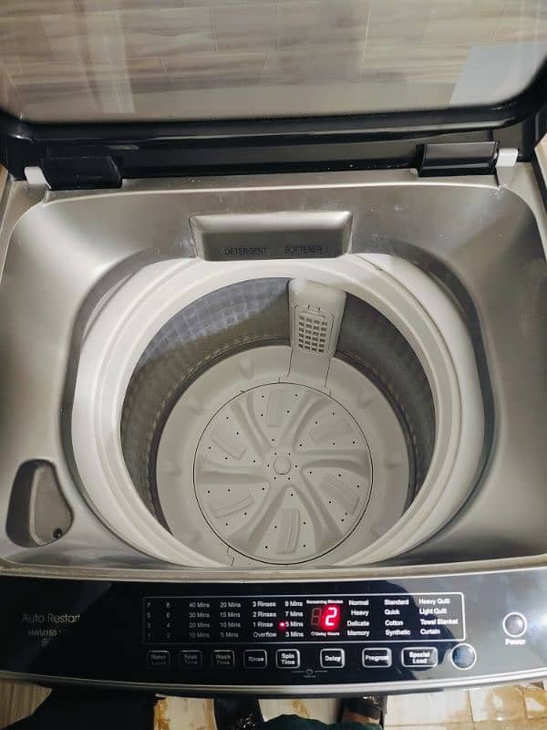 haier 15kg fully automatic washing machine 3