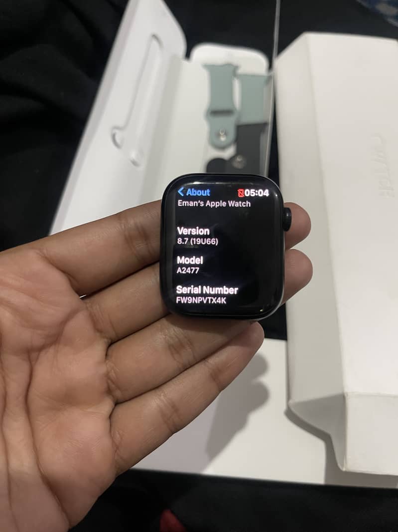 Apple watch series 7 ( 45 mm ) with box 1