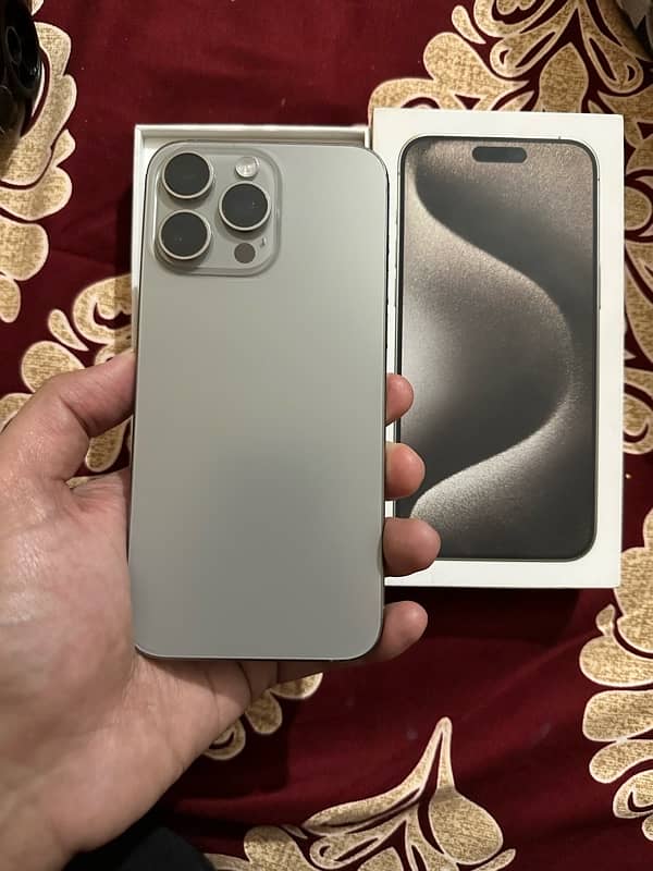 IPHONE 15 PRO MAX 512GB DUBAI MODEL 2