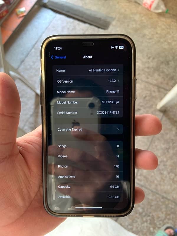 IPhone 11 storage 64gb 6