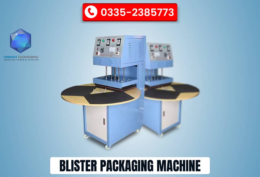 Blister Packing Machine | Blister PVC Plastic Sealing and Packing 0