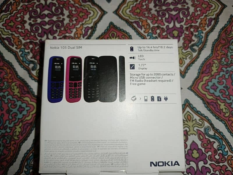 Nokia 105 Dual Sim with Box 3