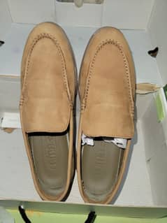 Suede Leather Loafers. Lama Genuine Suede Leather