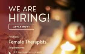 Female Staff Required Islamabad Rawalpindi Female Therapist