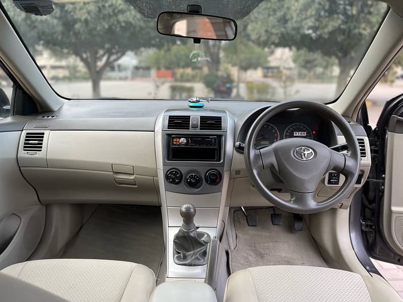 TOYOTA COROLLA XLI 2010 2011 LAHORE REG EXCELLENT CAR 7