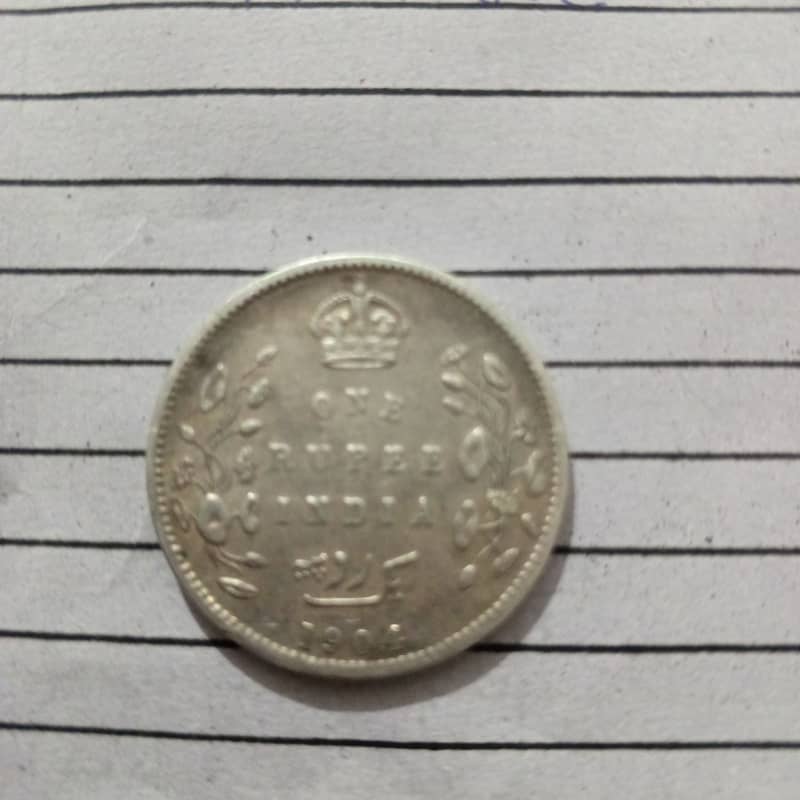 White Gold antique coins 0