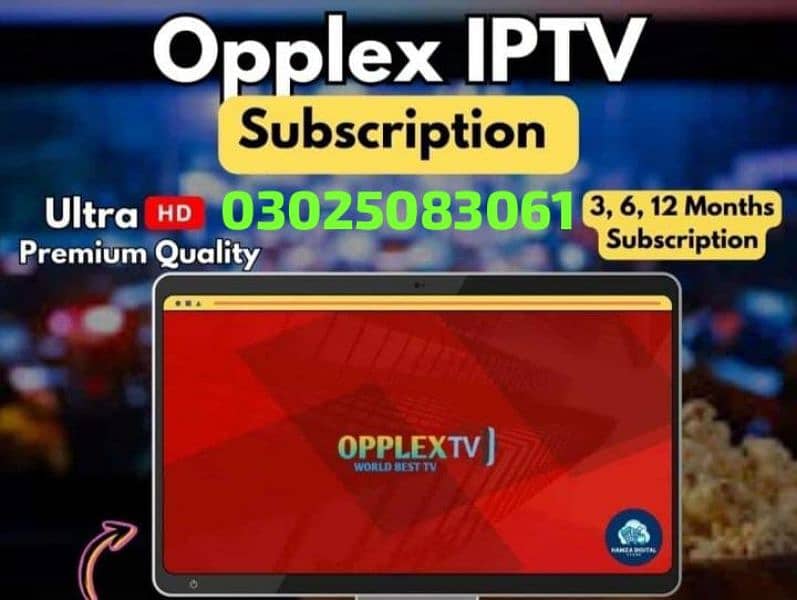 OPPLEX TV IPTV Live TV Channels / Android & Smart LED 03025083061 0