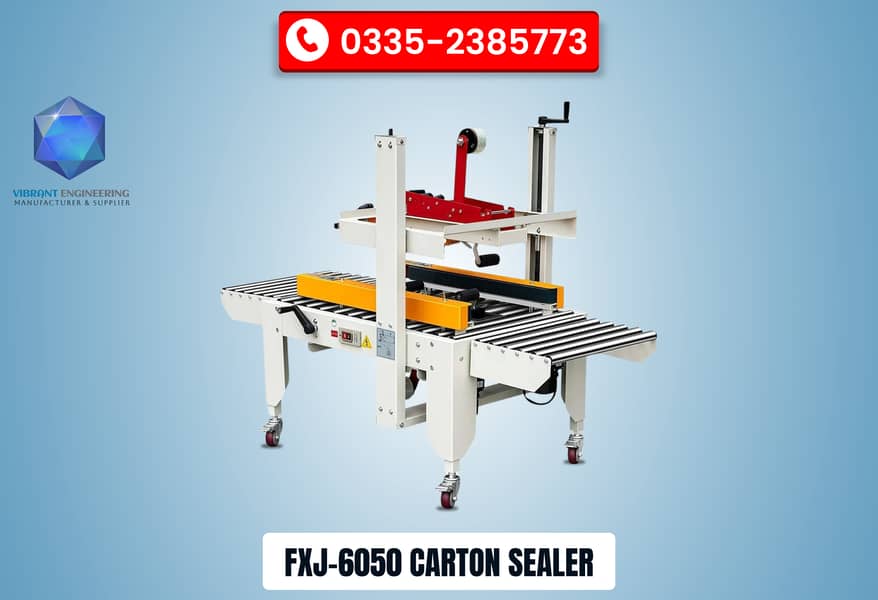 Carton Sealer Machine | Carton Taping Machine Sealing Packing Machine 0