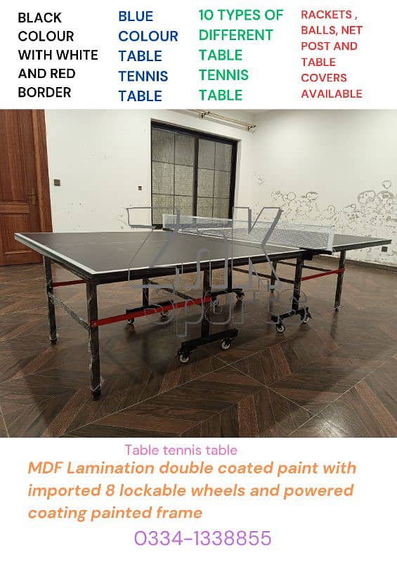 Table tennis table 10