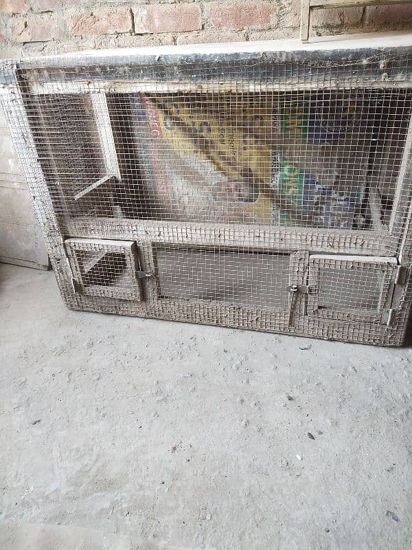 Cage for hen heavy weight wooden cage 4